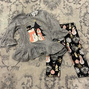 Rare Editions Christmas snowman outfit